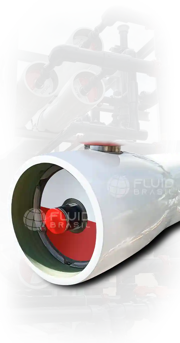 Vasos de Pressao PRFV 8polB c marca dagua