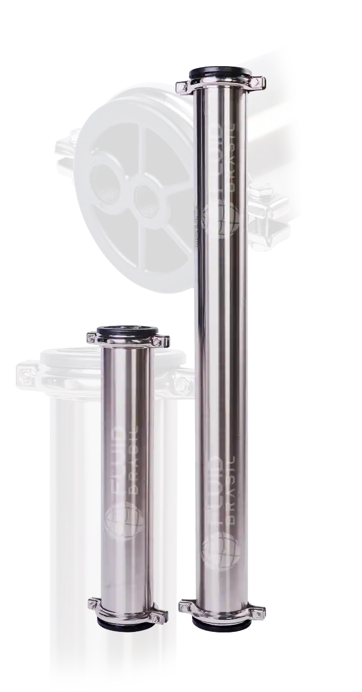 Vasos de Pressao de inox c marca dagua